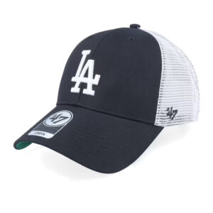 Custom LA Los Angeles Dodgers Game Trucker Hat 47